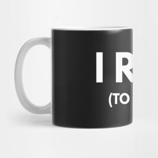 I Run (To Jesus) Mug